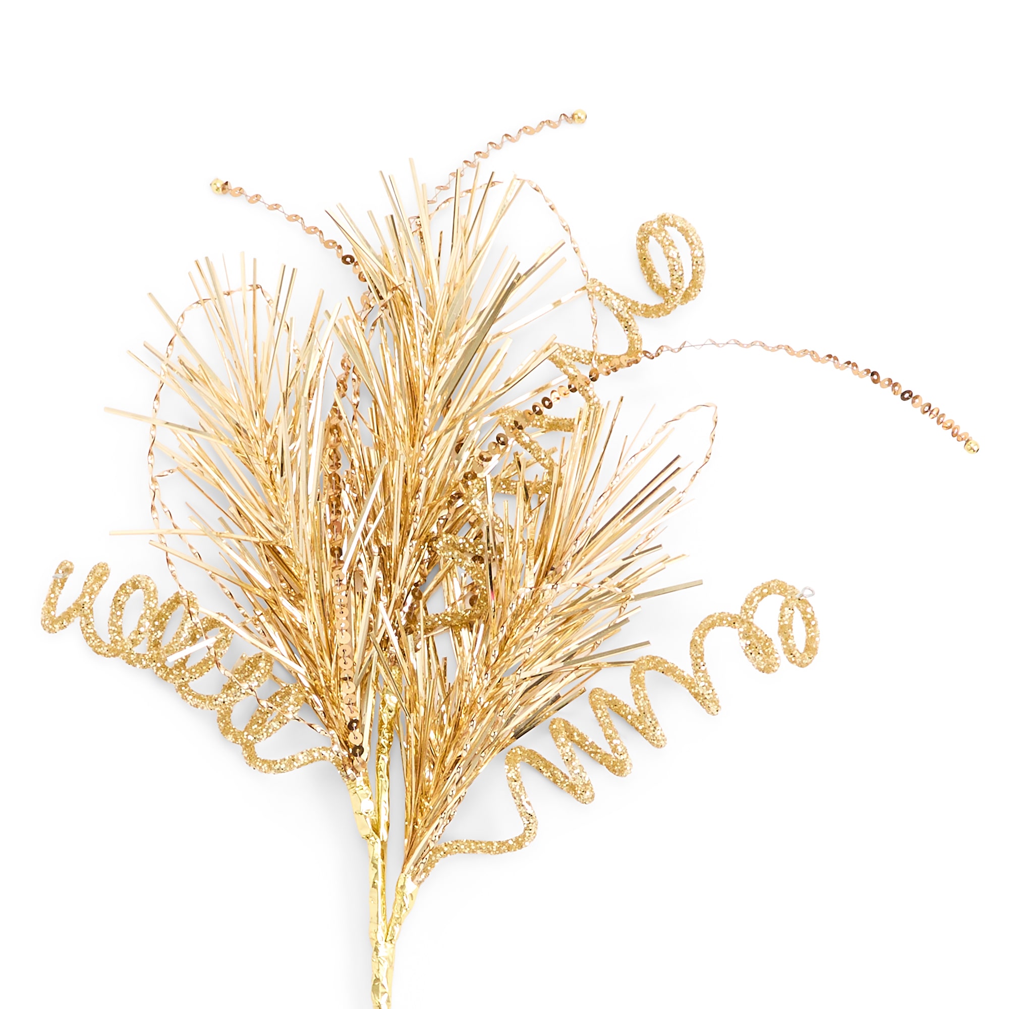 Martha Stewart Gold Tinsel Pick