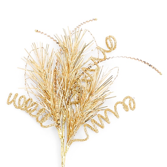 Martha Stewart Gold Tinsel Pick