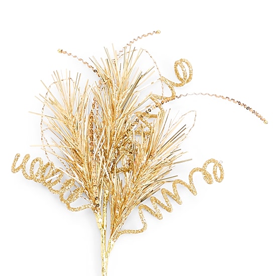 Martha Stewart Gold Tinsel Pick