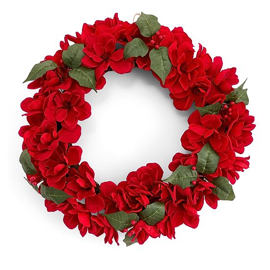 Martha Stewart 28" Amaryllis Wreath
