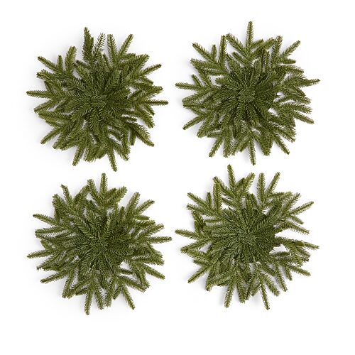 North Pole Trading Co . Greenery Pine Charger