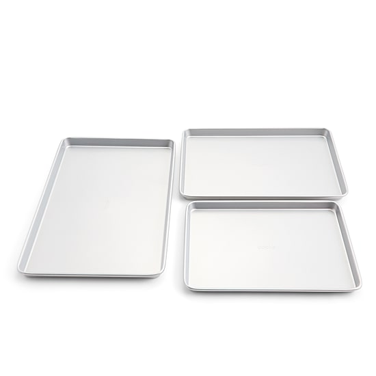 Cooks Carbon Steel 3-pc. Non-Stick Cookie Sheet Set