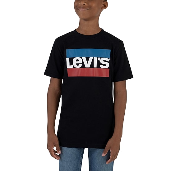 Levi's® Big Kid Boys Crew Neck Short Sleeve Regular Fit Graphic T-Shirt