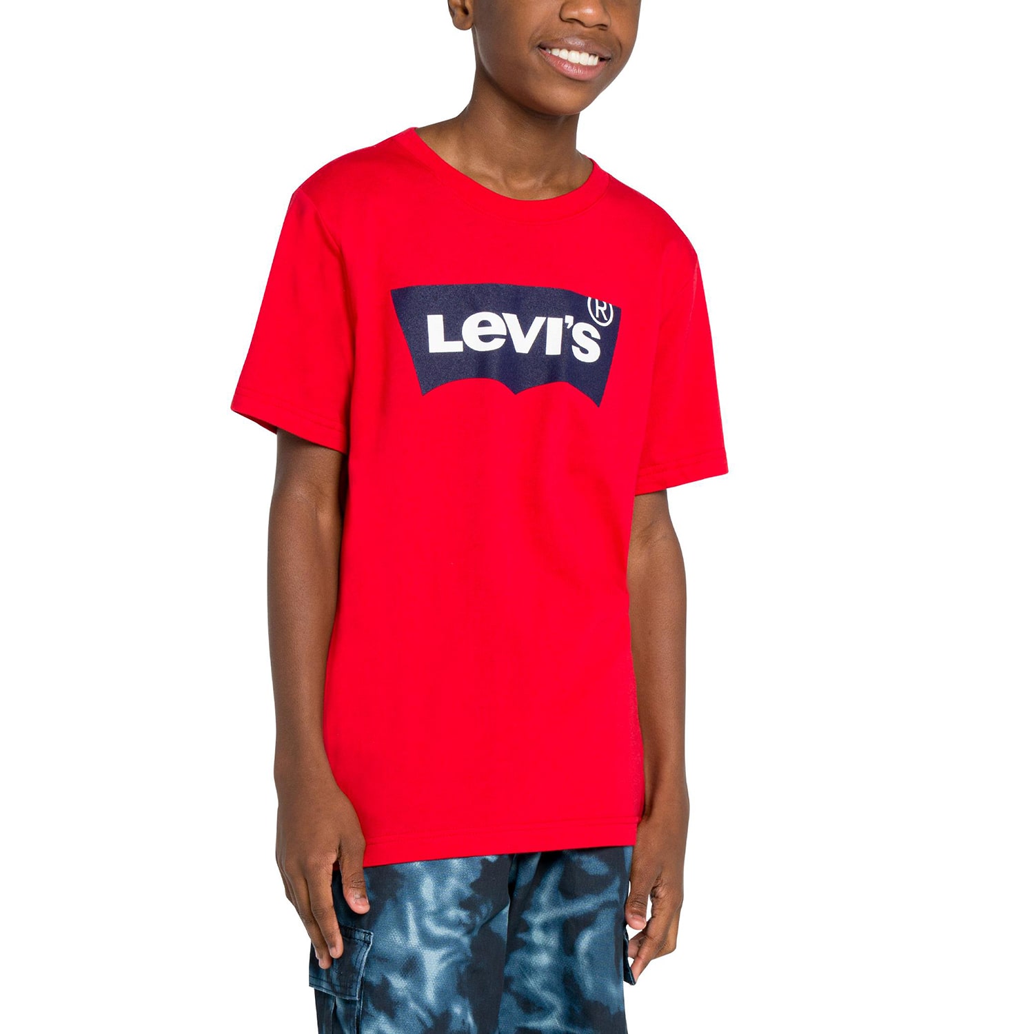 Levi's® Batwing Big Kid Boys Crew Neck Short Sleeve Regular Fit Graphic T-Shirt