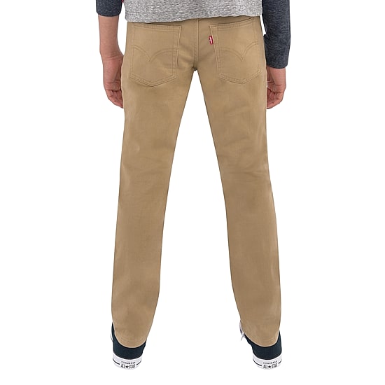Levi's® Sueded Big Kid Boys Adjustable Waist 511™ Slim Fit Pant