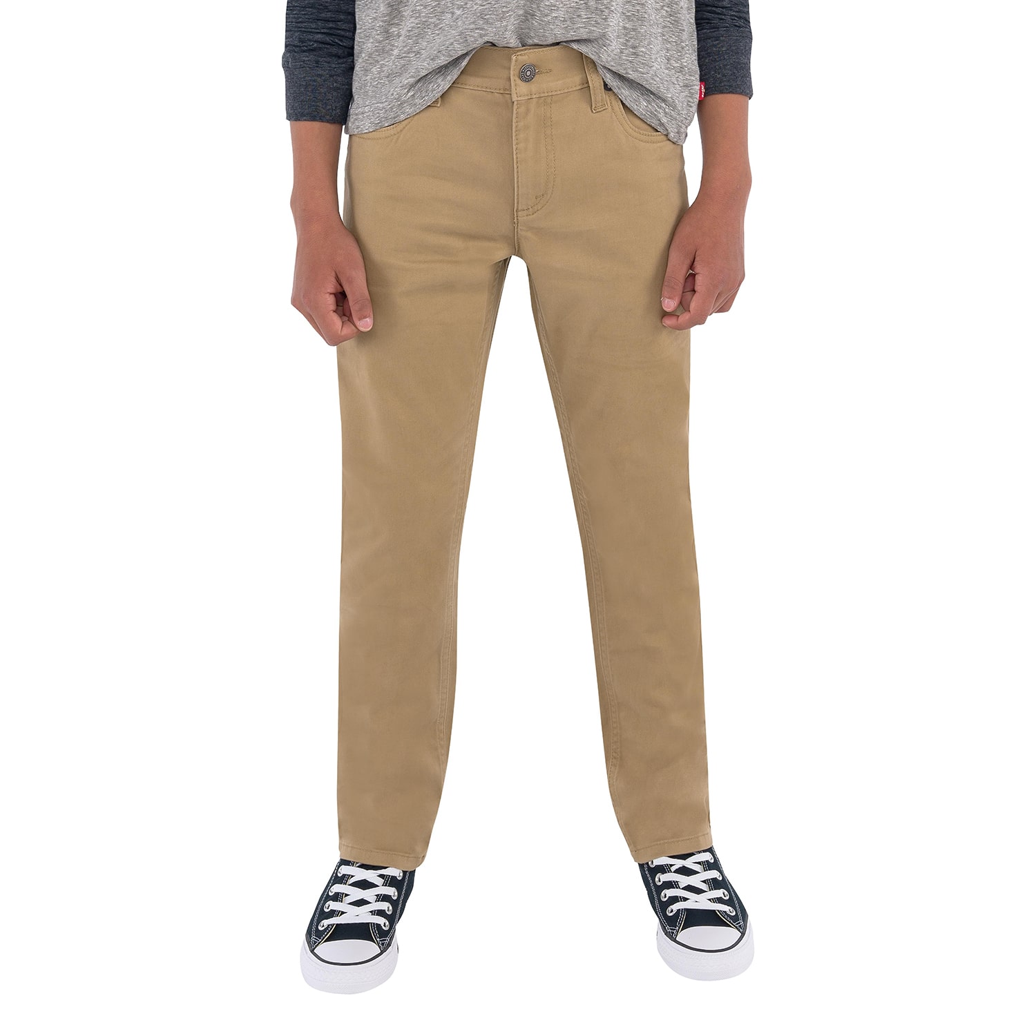 Levi's® Sueded Big Kid Boys Adjustable Waist 511™ Slim Fit Pant