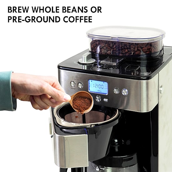 Kenmore Elite Grind and Brew Coffee Maker w/ Burr Grinder 12 Cup