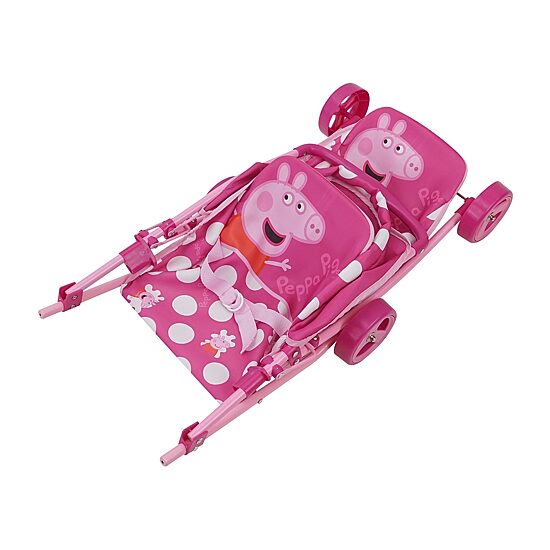 Peppa Pig Doll Twin Stroller