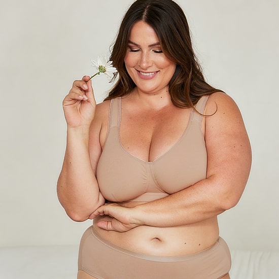Leading Lady The Evie- Cotton Comfort Leisure Bra- 142