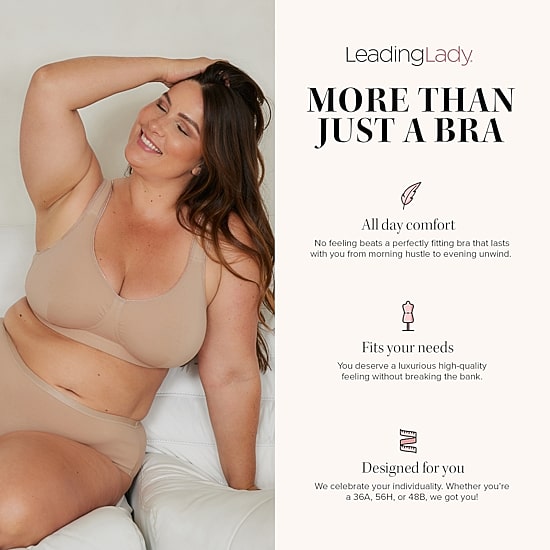 Leading Lady The Evie- Cotton Comfort Leisure Bra- 142