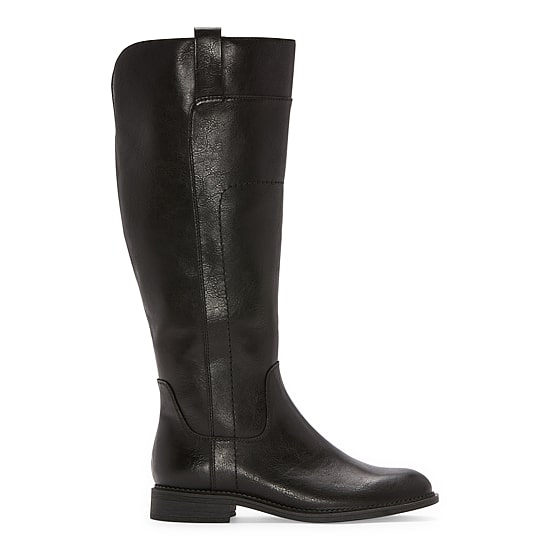Frye and Co. Womens Giovanna Stacked Heel Riding Boots