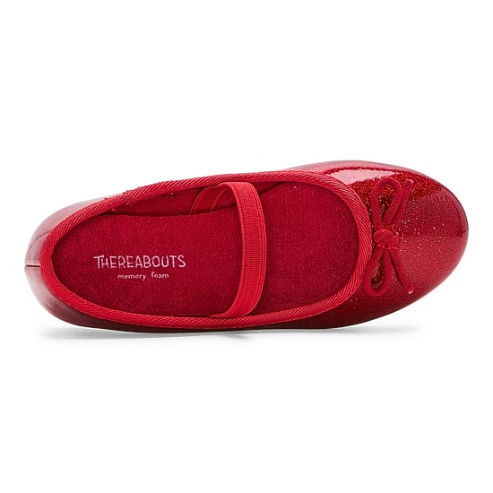 Thereabouts Lil Lexi Toddler Girls Round Closed Toe Ballet Flats