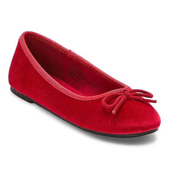 Thereabouts Little & Big Kid Girls Lexi Round Closed Toe Ballet Flats