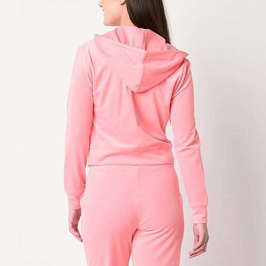 Juicy By Juicy Couture Womens Juniors Midweight Track Jacket