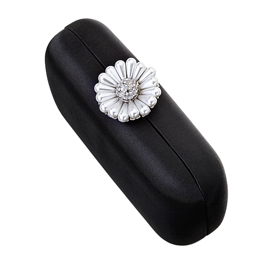 N By Nina Pearl Flower Minaudiere Evening Bag