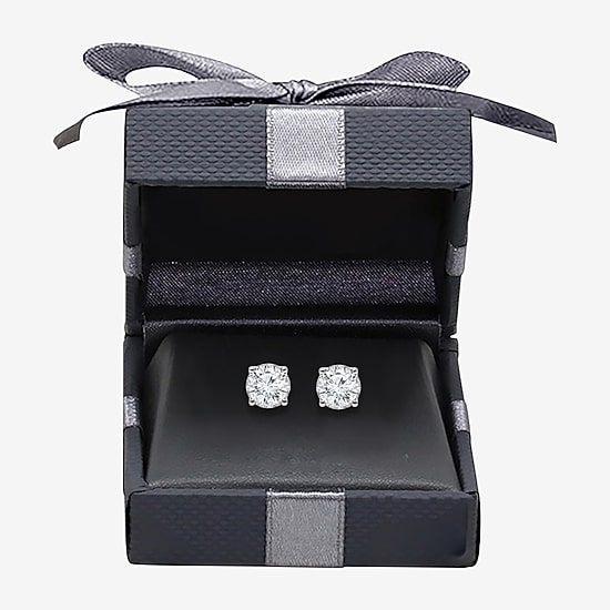 ( I/SI2 )1-1/2 CT. T.W. Lab-Grown Diamond Sterling Silver or 14K Gold over Silver Round Stud Earrings