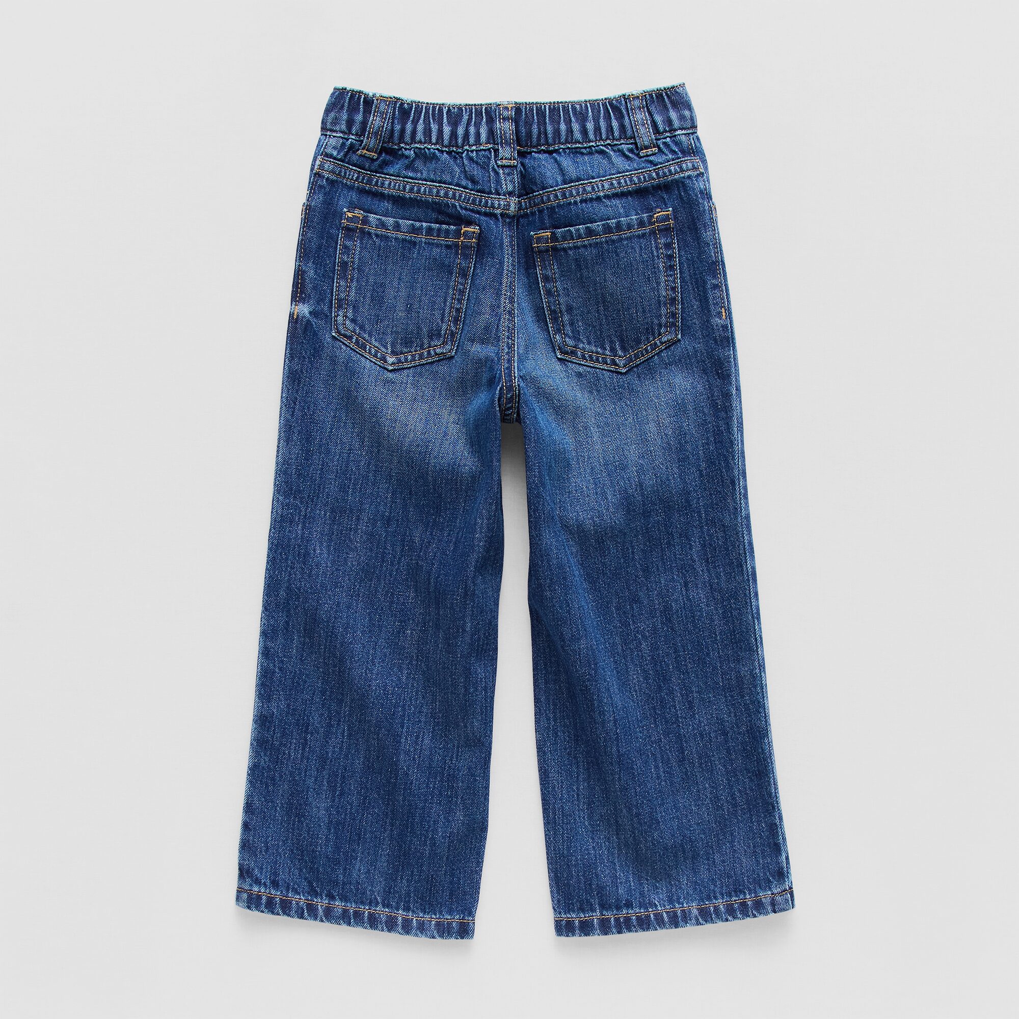 Okie Dokie Toddler & Little Boys Adjustable Waist Straight Leg Jean