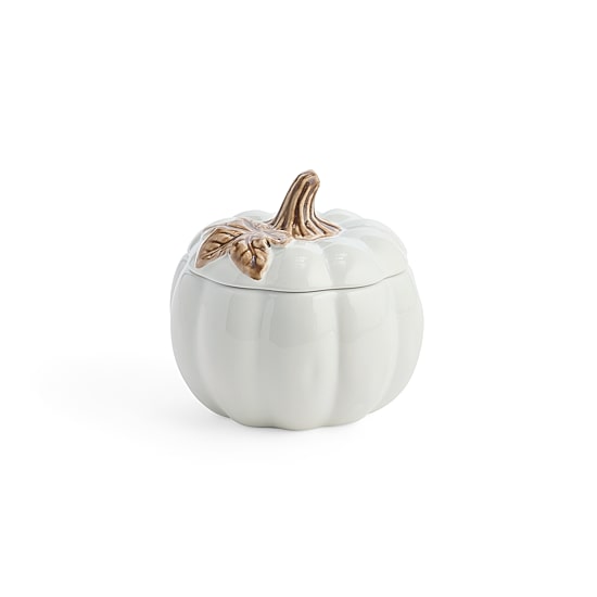 Linden Street Pumpkin Stoneware Serving Bowl