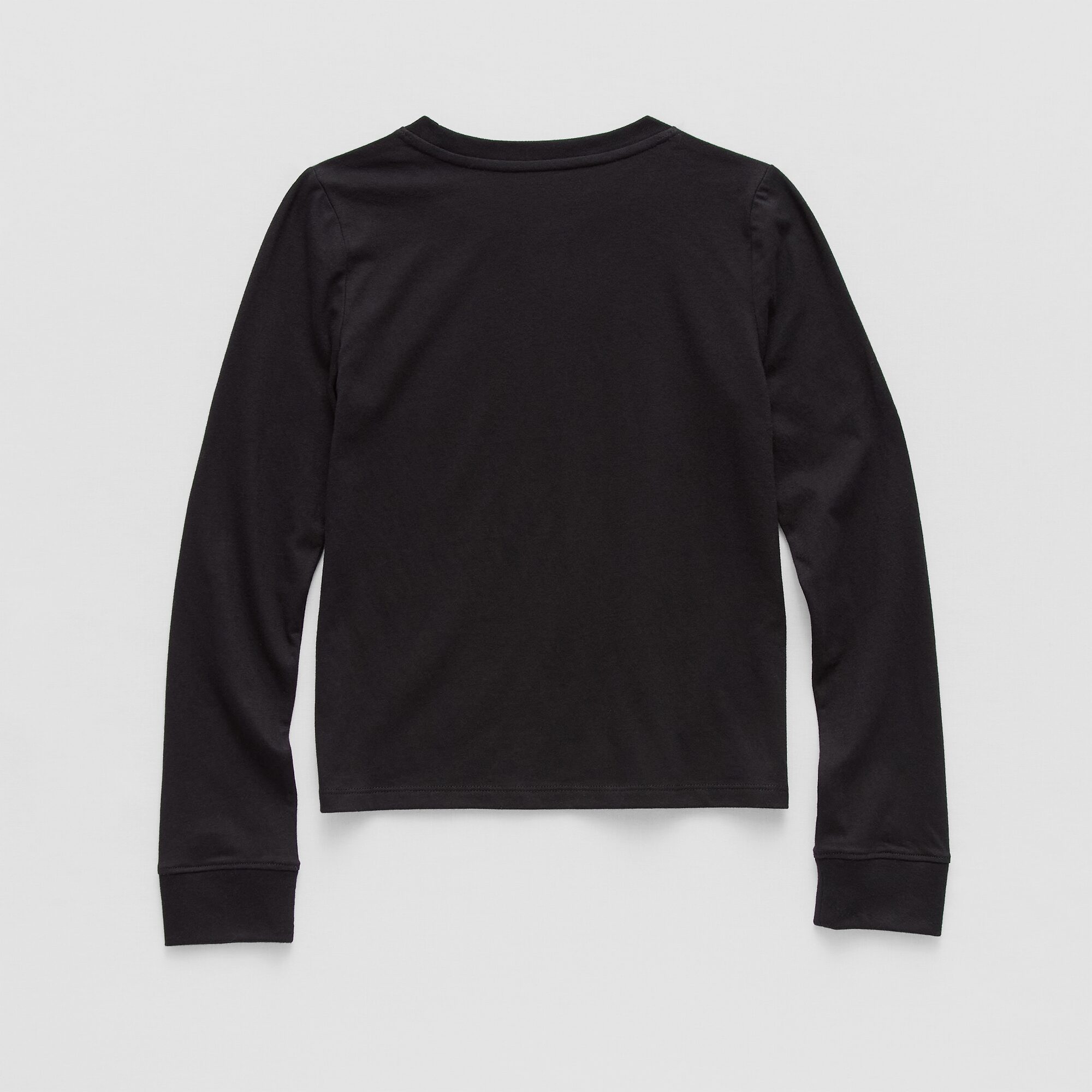 Thereabouts Little & Big Kid Girls Crew Neck Long Sleeve Regular Fit Graphic T-Shirt