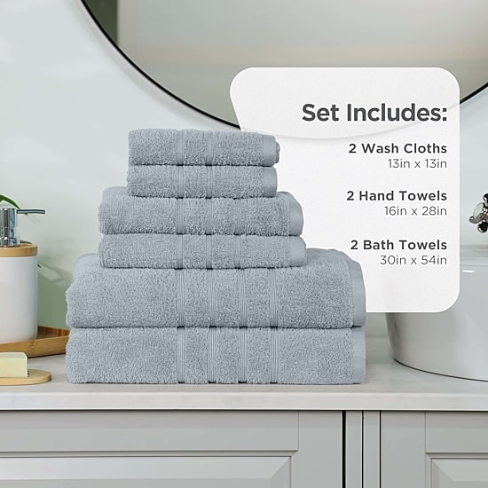Martex Ultimate 6-pc. Bath Towel Set