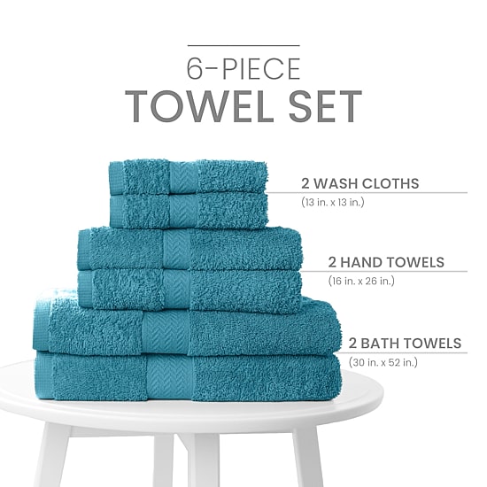 Martex 6-pc. Bath Towel Set