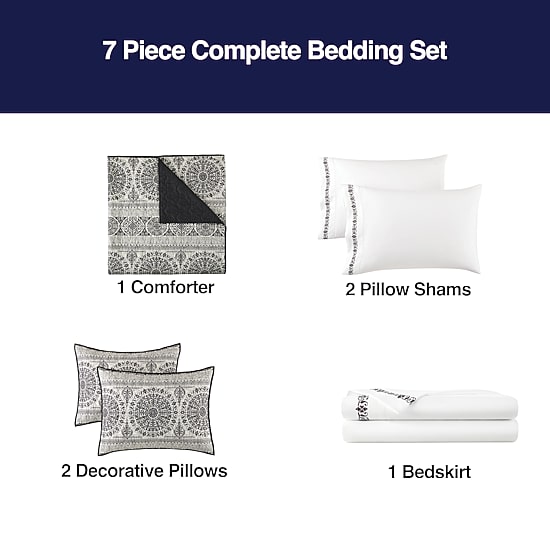 Broadhaven Brisbane 7-pc. Quilt Set
