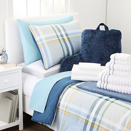 Home Expressions Callum Plaid Comfoter Bundle