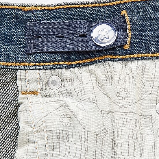 Thereabouts Little & Big Kid Boys Adaptive Adjustable Waist Stretch Fabric Straight Leg Jean