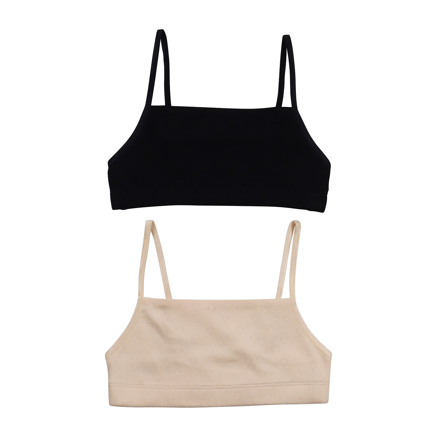 Hanes Little & Big Kid Girls Light Support 2-pc. Bralette Rjh2008c-As3