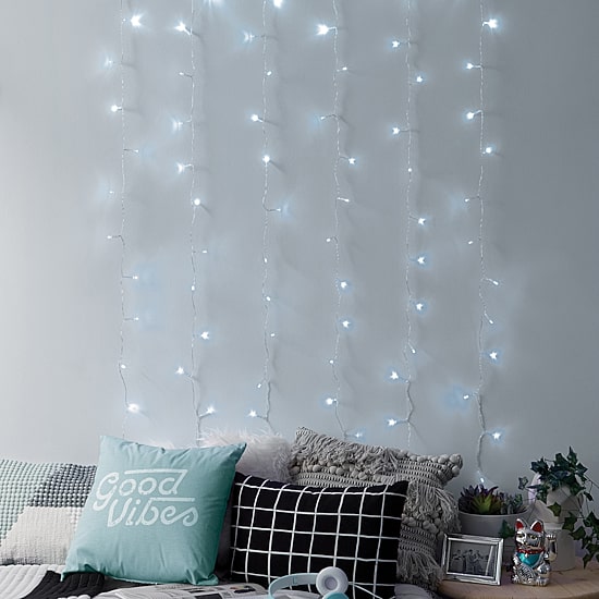 West & Arrow Cool White LED Curtain Light 96