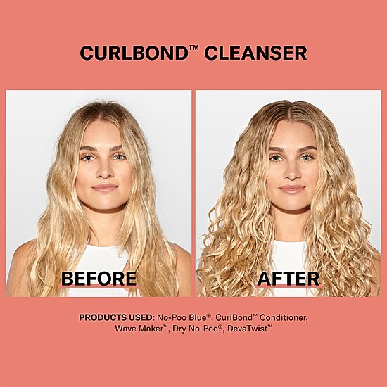 DevaCurl Curlbond Cleanser Shampoo 12 oz.