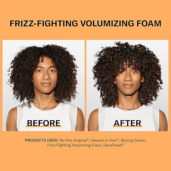 DevaCurl Frizz Fighting Volumizing Hair Mousse 8 oz.