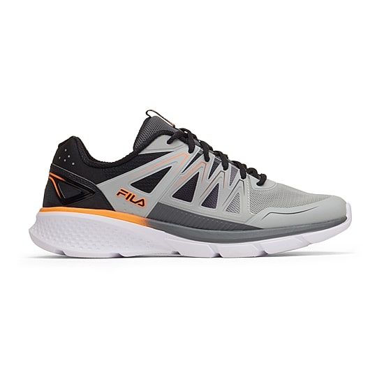 FILA Memory Speedstride Revo Mens Running Shoes, Color: Gray Black ...
