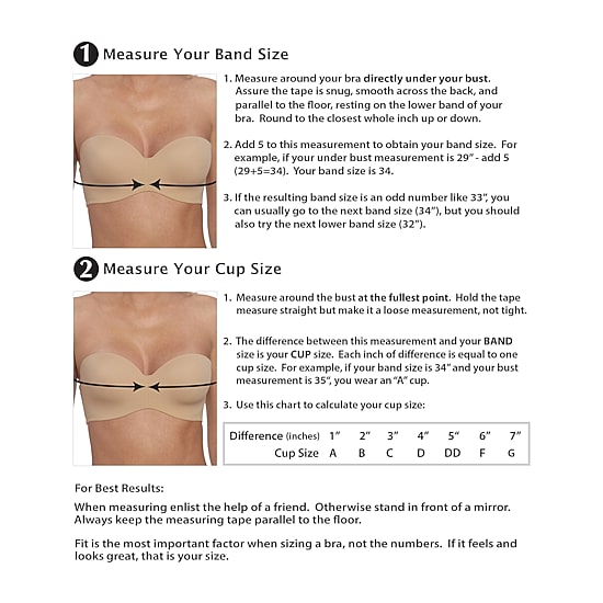 Dominique Bella Seamless Hidden Wire Strapless Bra- 3600