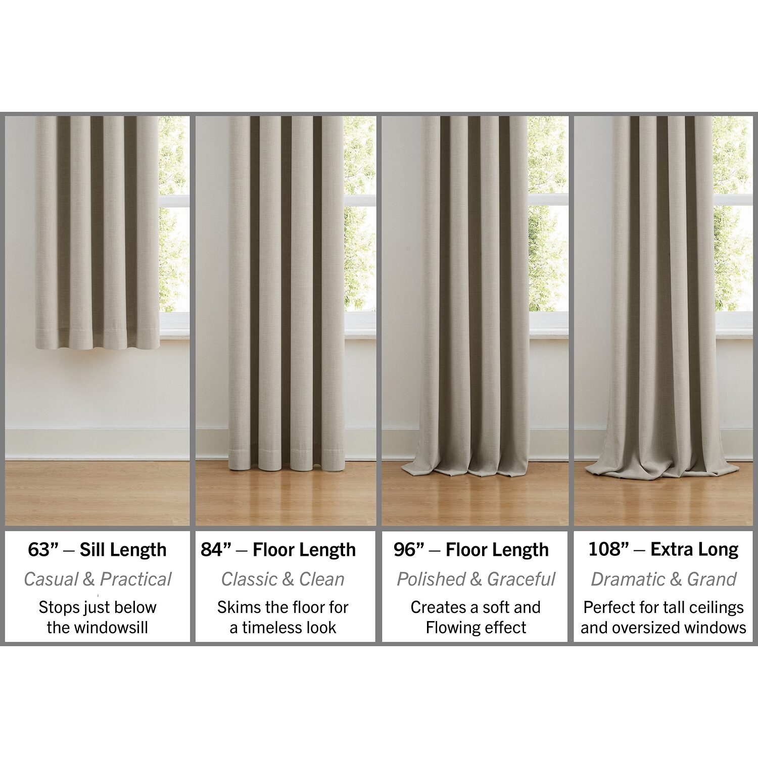 TRU-BARRIER Sunbarrier Blackout Snap Liner Grommet Top Set of 2 Curtain Panel