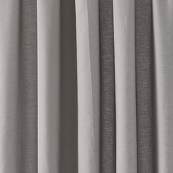 Brooklyn Loom Cotton Solid Rod Pocket Light-Filtering Set of 2 Curtain Panel