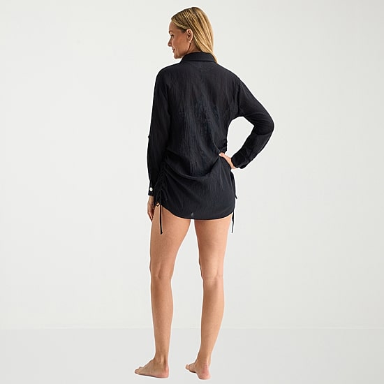 Sonnet Shores Womens Dress Swimsuit Cover-Up