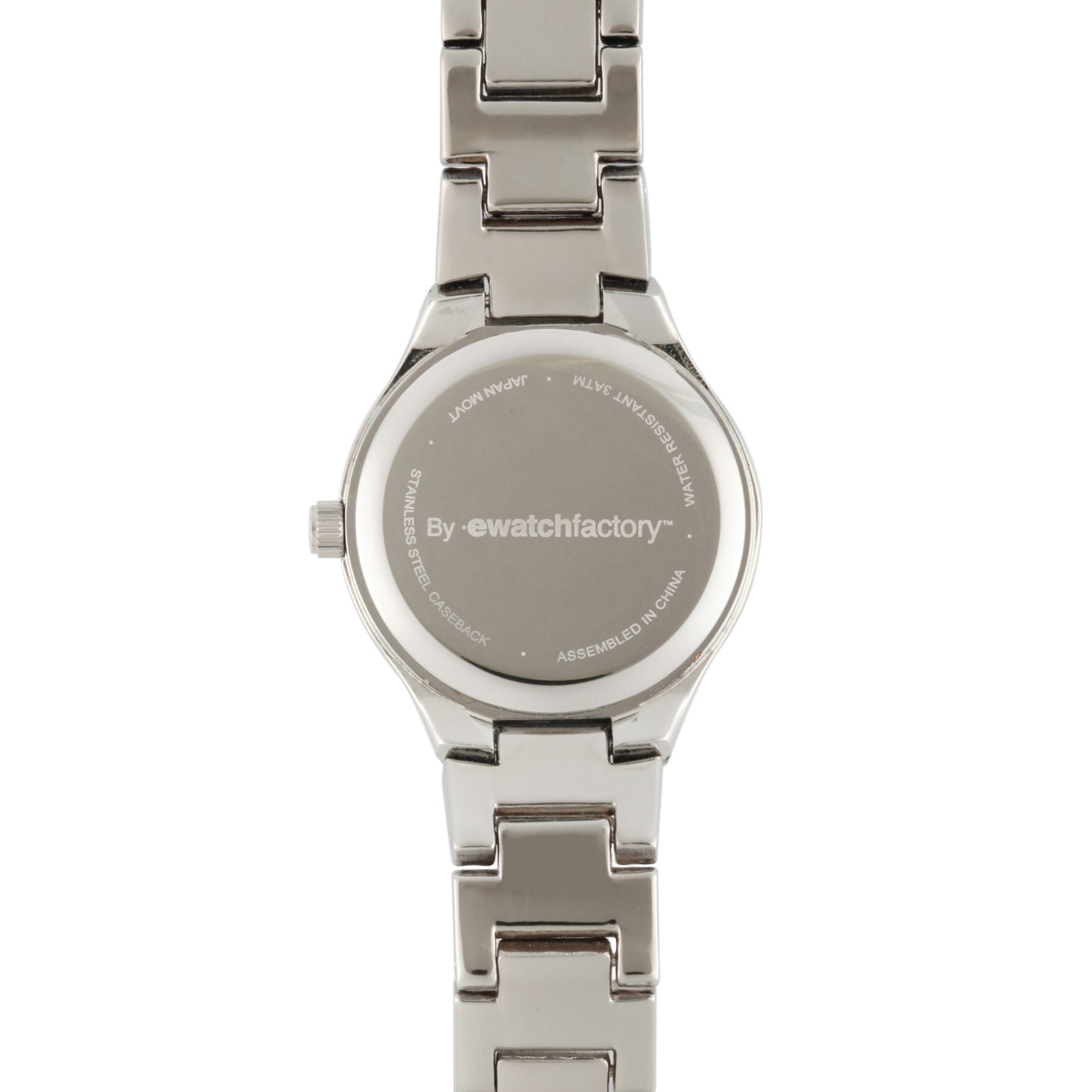 Personalized Dial Womens Diamond-Accent Silver-Tone Wrap Bracelet Watch