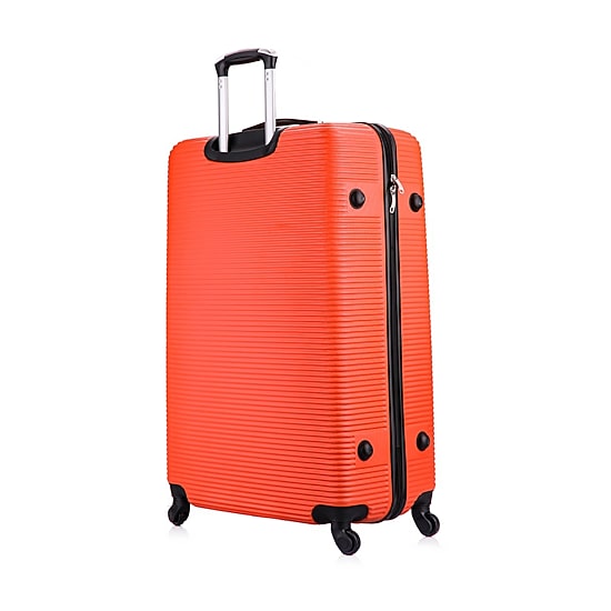 InUSA Royal 32 Inch Hardside Lightweight Checked Spinner Luggage
