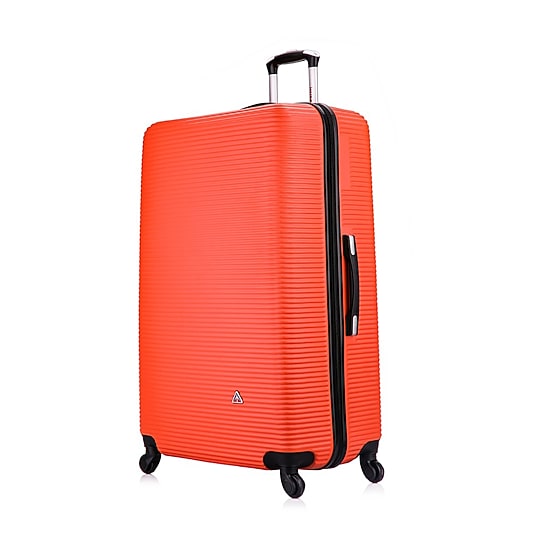 InUSA Royal 32 Inch Hardside Lightweight Checked Spinner Luggage