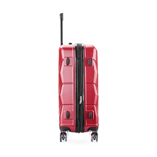 Dukap Zonix 26 Inch Hardside Expandable Lightweight Checked Spinner Luggage