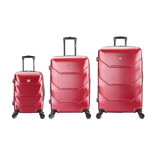DUKAP Zonix Hardside 3-Pc Luggage Set