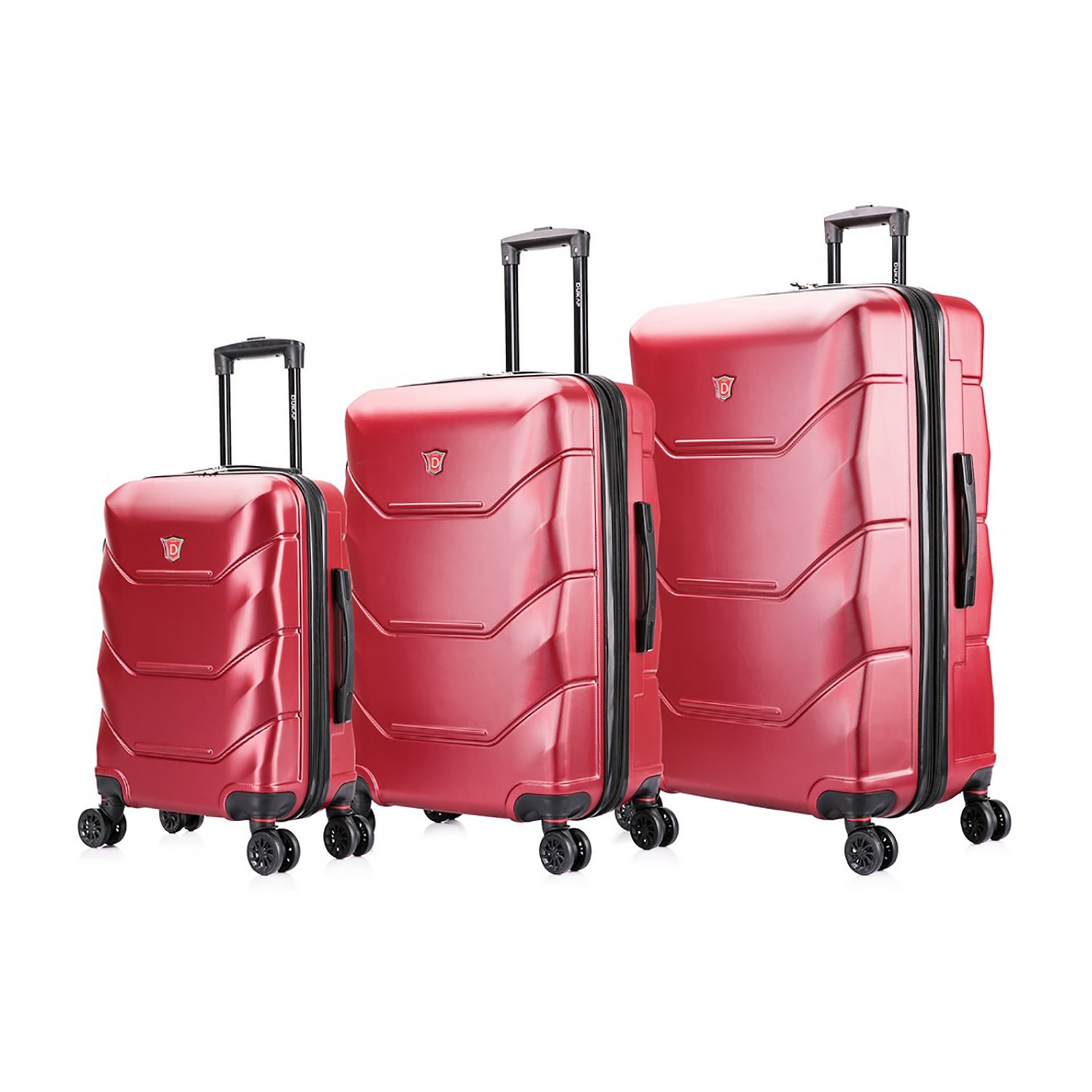 DUKAP Zonix Hardside 3-Pc Luggage Set
