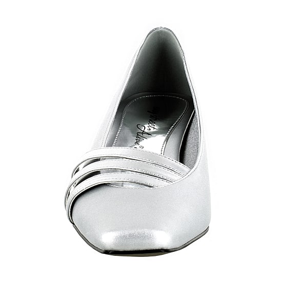 Easy Street Entice Womens Square Closed Toe Stiletto Heel Pumps