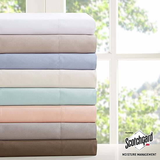 Madison Park 3M Moisture Management Deep Pocket Sheet Set