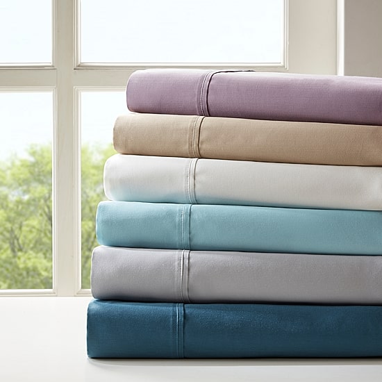 Madison Park 800tc Sateen Easy Care Wrinkle Resistant Sheet Set