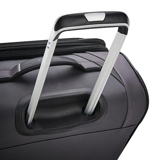 American Tourister Piroutte Deluxe Softside Expandable Checked Spinner Luggage