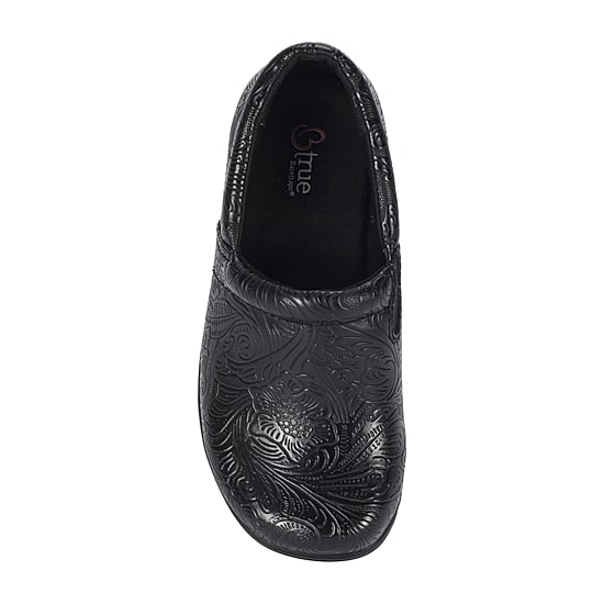 Btrue By Baretraps Brasil Womens Round Closed Toe Slip-On Shoe