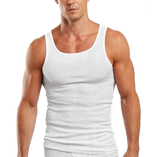 Hanes Fresh Iq Mens Scoop Neck Sleeveless 5 Pack Big and Tall Tank