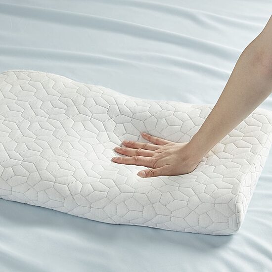 Sleep Philosophy Cooling Contour Foam Pillow